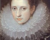 弗兰斯 普布斯 : Portrait of an Italian Lady